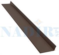 SCOSSALINA LAMIERINO RACCORDO PARETE-FALDA CM.16X6 TESTA DI MORO