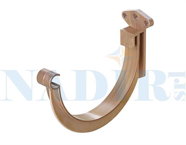 GANCIO CANALE GRONDA PVC RAMATO ø80