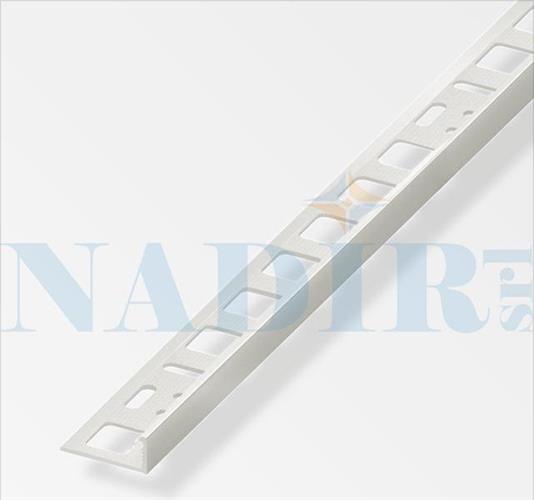 PROFILO L TERMINALE ALLUM. H10 EFFETTO PIETRA BEIGE DOLOMITE CM.250