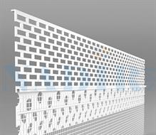 PROFILO DI CHIUSURA PER FACCIATE VENTILATE SHLX-DB  CM.250
