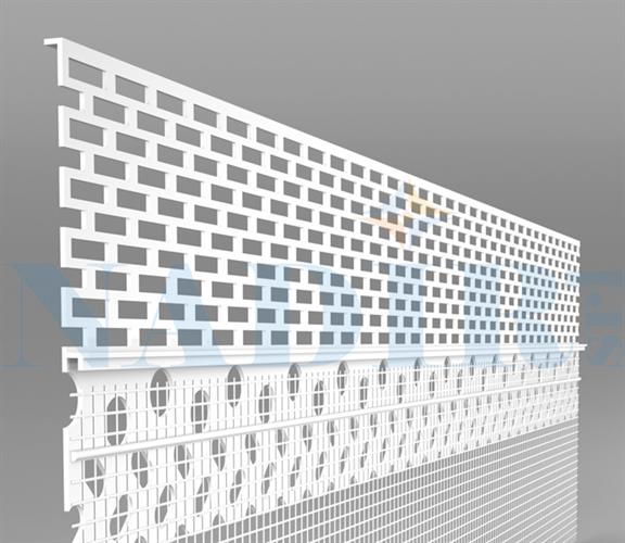 PROFILO DI CHIUSURA PER FACCIATE VENTILATE SHLX-DB  CM.250
