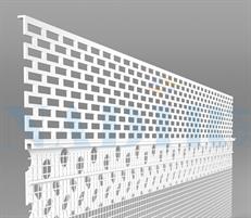 PROFILO DI CHIUSURA PER FACCIATE VENTILATE SHLX-DB  CM.250