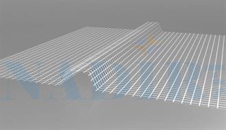 PROFILO IN RETE FIBRA PER FUGHE U SHLBP-U CM.200