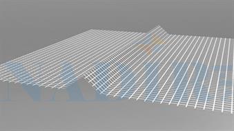 PROFILO IN RETE FIBRA PER FUGHE V SHLBP-V CM.200