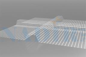 PROFILO CROCE IN RETE FIBRA PER FUGHE U SHLBP-U3 CM.24X19