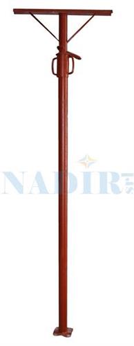PUNTELLO A CROCE CM.270-500 VERNICIATO ROSSO