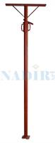 PUNTELLO A CROCE CM.270-500 VERNICIATO ROSSO