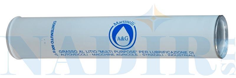 CARTUCCIA GRASSO AL LITIO MARTINELLI GR.600