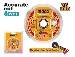 miniDISCO ABRASIVO DIAMANTATO ø76MM PER MINI SMERIGLIATRICE INGCO