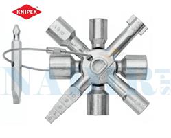 KNIPEX CHIAVE UNIVERSALE DA CANTIERE TWIN-KEY