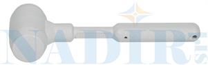MAZZUOLA PROFESSIONALE RAIMONDI GR.500 IN GOMMA BIANCA