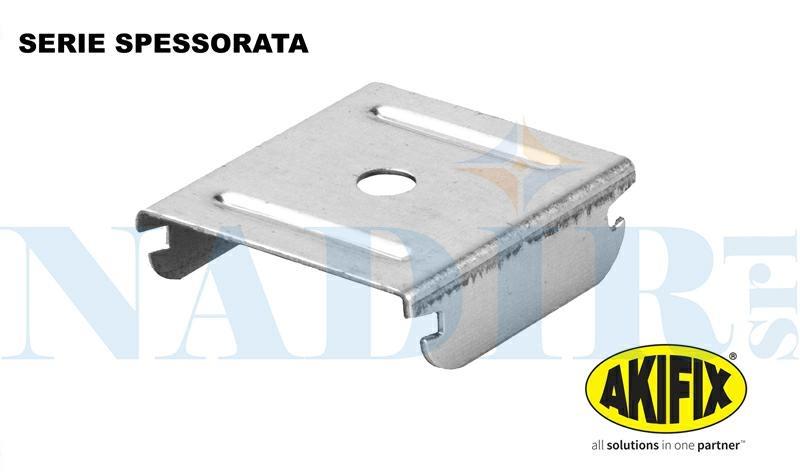 AGGANCIO FORO PASSANTE ø6 BORDI ARROTONDATI AKIFIX NAMCP02009