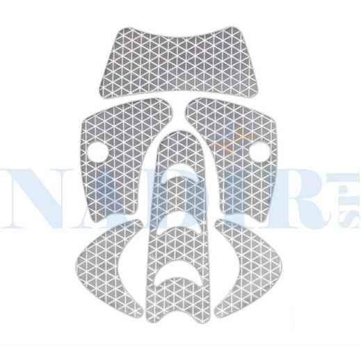 KIT ADESIVI RIFRANGENTI HI VIZ ARGENTO PER CASCO SUPERPLASMA