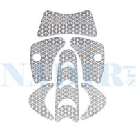 KIT ADESIVI RIFRANGENTI HI VIZ ARGENTO PER CASCO SUPERPLASMA