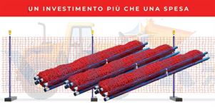 ROLL ONE RECINZIONE MOBILE CANTIERE H.200X15MT MAGLIA CM.7X7