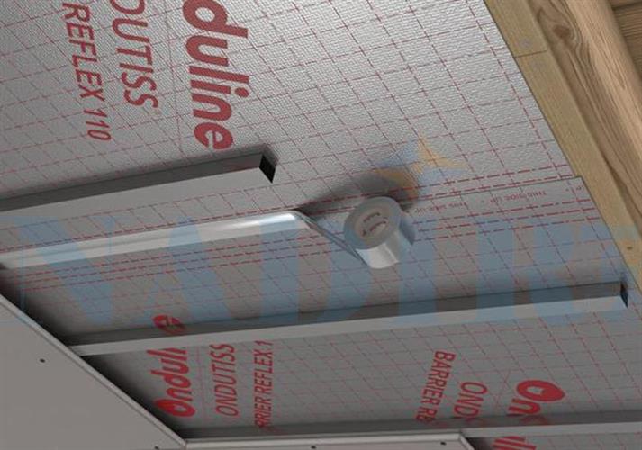 ONDULINE NASTRO MONOADESIVO ONDUTISS UNO ALU TAPE MM.50X50MT