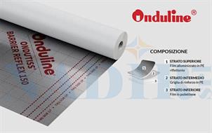 ONDULINE SCHERMO BARRIERA VAPORE REFLEX150 SD70 MT.1.5X50