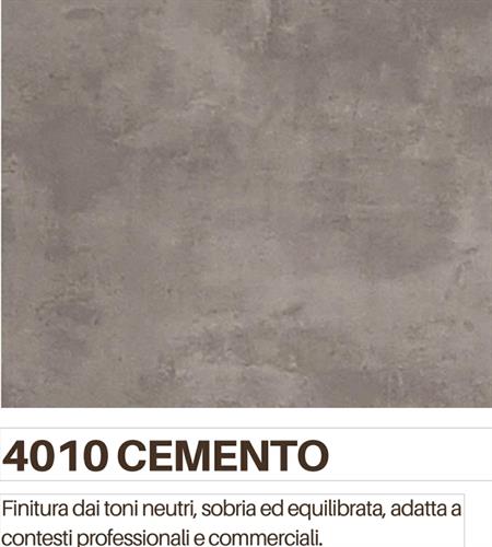 PAVIMENTO SPC EFFETTO PIASTRELLA 4010 CEMENTO CM.40X80 MM.5