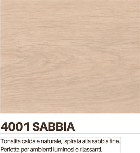 BATTISCOPA PVC ESPANSO EFFETTO LEGNO 4001 SABBIA CM.280X8 SP.6/14MM