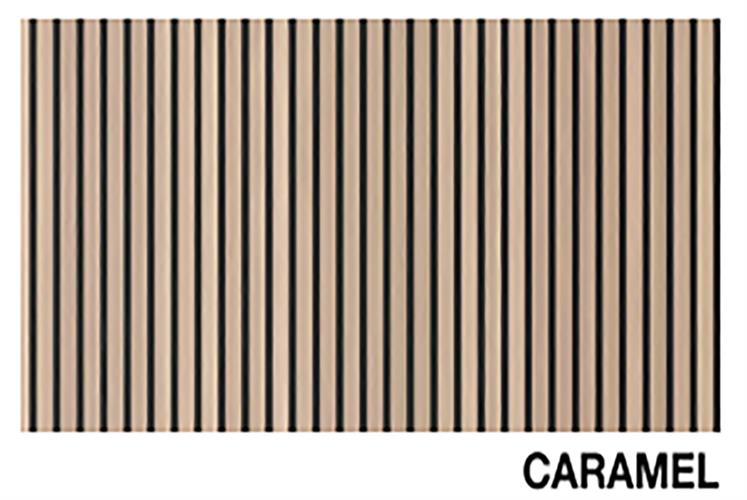PANNELLO ACUSTICO FONOASSORBENTE CARAMEL HARMONIA MM.2700X560X21