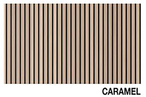 PANNELLO ACUSTICO FONOASSORBENTE CARAMEL HARMONIA MM.2700X560X21