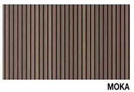 PANNELLO ACUSTICO FONOASSORBENTE MOKA HARMONIA MM.2700X560X21