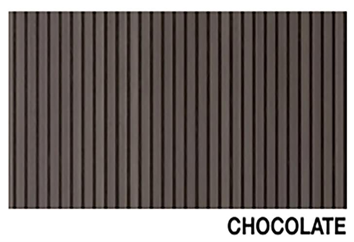 PANNELLO ACUSTICO FONOASSORBENTE CHOCOLATE HARMONIA MM.2700X560X21