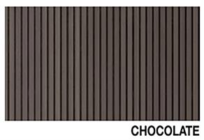 PANNELLO ACUSTICO FONOASSORBENTE CHOCOLATE HARMONIA MM.2700X560X21