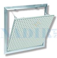 BOTOLA CARTONGESSO SHARK DRY LINE CON FORI LASTRA BIANCA CM.60X60