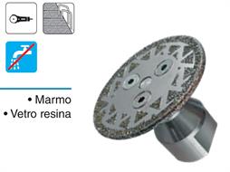 DISCO DIAMANTATO M14 LAVORI DI PRECISIONE ø50 MARMO-VETRORESINA