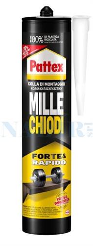 COLLA DI MONTAGGIO PATTEX MILLECHIODI ORIGINAL CARTUCCIA 400GR