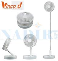 VENTILATORE RICARICABILE PORTATILE PIEGHEVOLE ø18