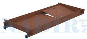 PIANO DI LAVORO RESINATO ALUTOWER CM.140X240 ART.50060