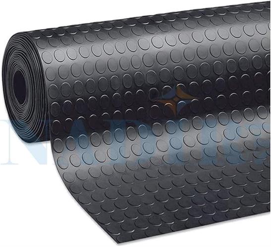 PAVIMENTO BOLLO NERO PVC H.100X20MT SPESSORE MM.1.2