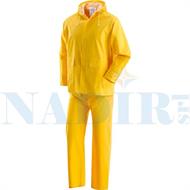 COMPLETO PLUVIO PVC IMPERMEABILE GIALLO TG.XXL
