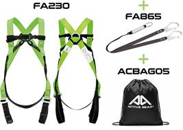 KIT IMBRACATUCA PONTEGGIATORE CON ASSORBITORE 2 PINZE