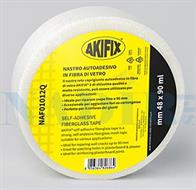 NASTRO FIBRA VETRO AKIFIX MM.48X90MT GIUNZIONI CARTONGESSO