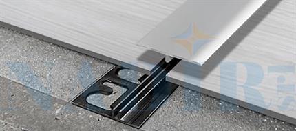 PROFILO ALLUMINIO GIUNTO LVT-SOL 30P CM.270 COLORE ALLUMINIO ARGENTO