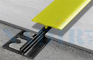 PROFILO ALLUMINIO GIUNTO LVT-SOL 30P CM.270 COLORE ALLUMINIO ORO