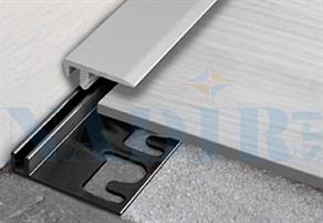PROFILO ALLUMINIO TERMINALE LVT-TERMINAL CM.270 ALLUMINIO ARGENTO