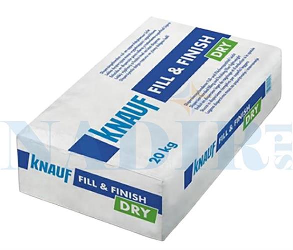 STUCCO IN POLVERE PER CARTONGESSO KNAUF FILL & FINISH DRY KG.20