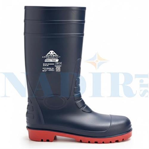 STIVALE ANTINFORTUNISTICO S5 BLU-ROSSO N°39