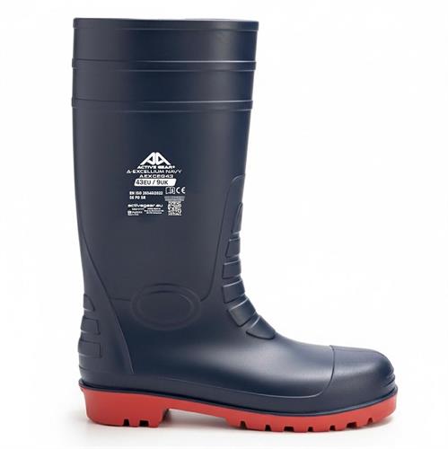 STIVALE ANTINFORTUNISTICO S5 BLU-ROSSO N°40
