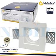 PORTAFARETTO GESSO LED INCASSO CARTONGESSO QUADRO 100