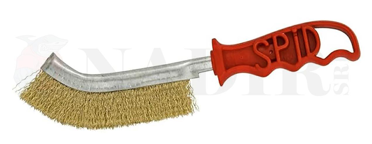 SPAZZOLA SIT ACCIAIO MANICO PVC SPID BOX 24PZ