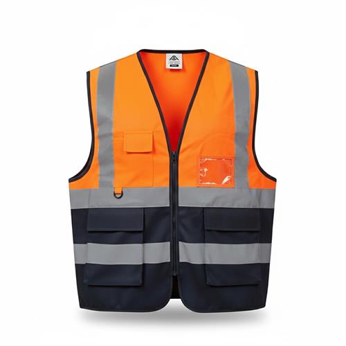 GILET ALTA VISIBILITA PRIMA CATEGORIA MAGMA ZIP ARANCIO XXL