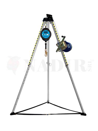 KIT SUPPORTO ANTICADUTA CON DISPOSITIVO SECURBLOC MT.10