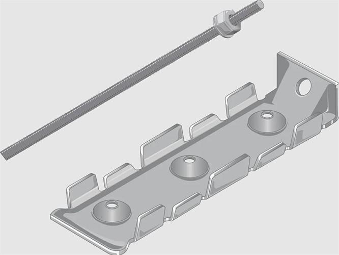 MINI CONNETTORE PERIMETRALE LECA SPINOTTO MM.300 CF.25PZ