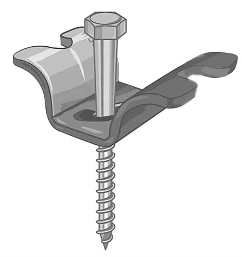 MINI CONNETTORE LEGNO CENTRO STORICO VITE ø8 MM.70 SECCHIO 100PZ