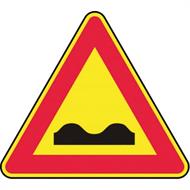 SEGNALE STRADALE D&B STRADA DEFORMATA CM.90 FIG.389 CLASSE 1